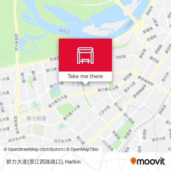 群力大道(景江西路路口) map