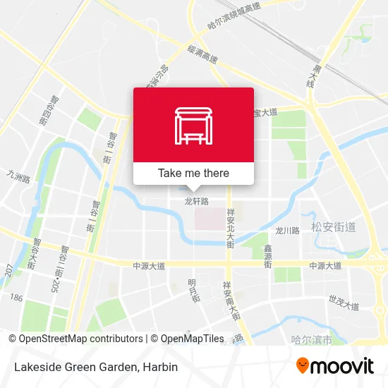 Lakeside Green Garden map