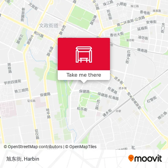 旭东街 map