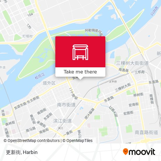 更新街 map