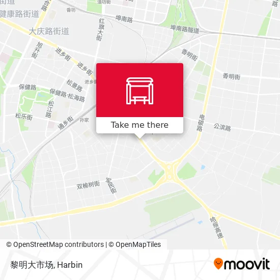 黎明大市场 map