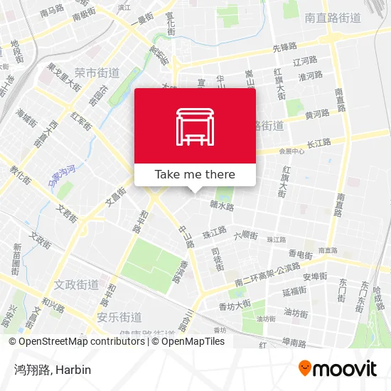 鸿翔路 map