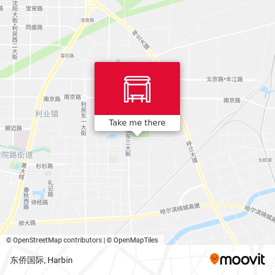 东侨国际 map