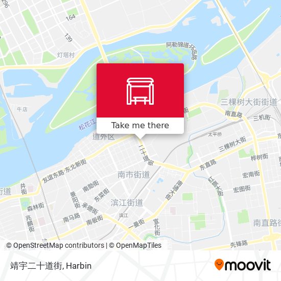 靖宇二十道街 map