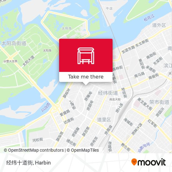 经纬十道街 map