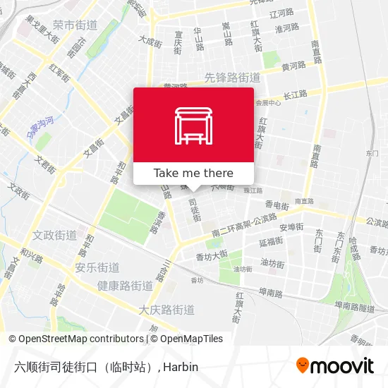 六顺街司徒街口（临时站） map