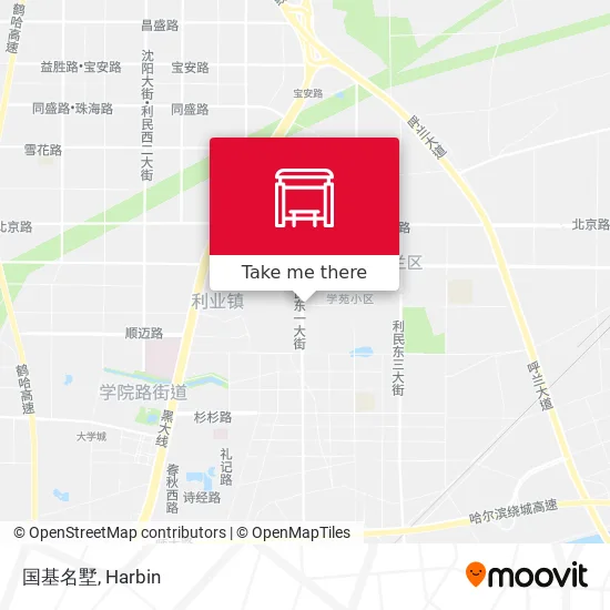 国基名墅 map