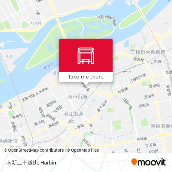 南新二十道街 map