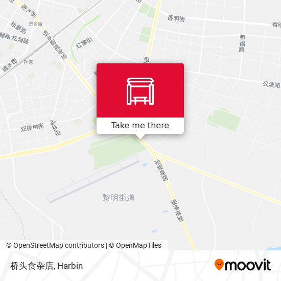 桥头食杂店 map