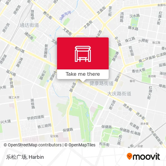 乐松广场 map