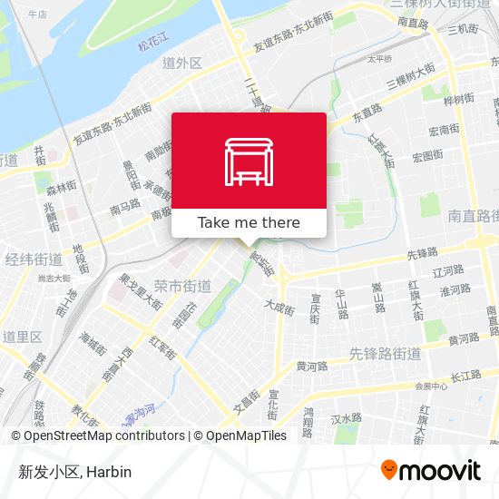 新发小区 map