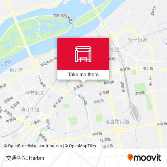 交通学院 map