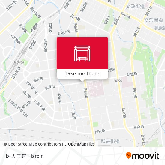 医大二院 map