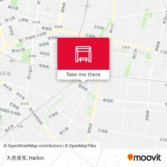 大房身东 map