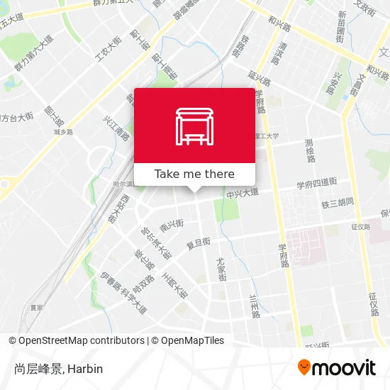 尚层峰景 map