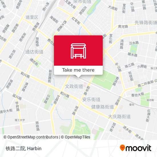 铁路二院 map