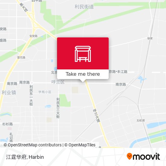 江霆华府 map