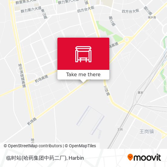 临时站(哈药集团中药二厂) map