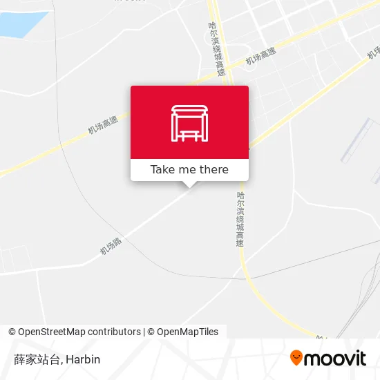 薛家站台 map