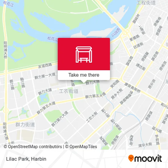 Lilac Park map