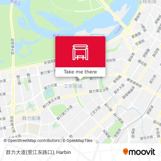 群力大道(景江东路口) map