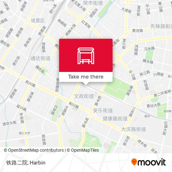 铁路二院 map