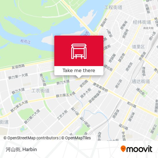 河山街 map