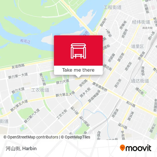 河山街 map