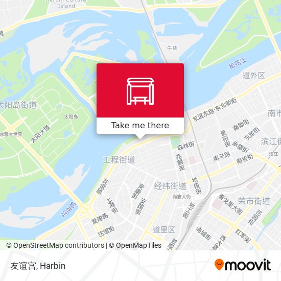 友谊宫 map