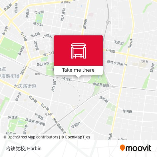 哈铁党校 map