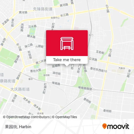 果园街 map