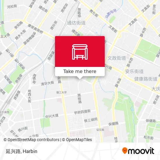 延兴路 map