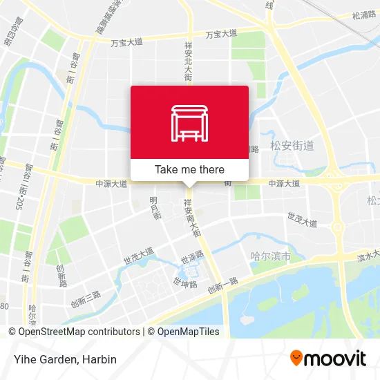 Yihe Garden map