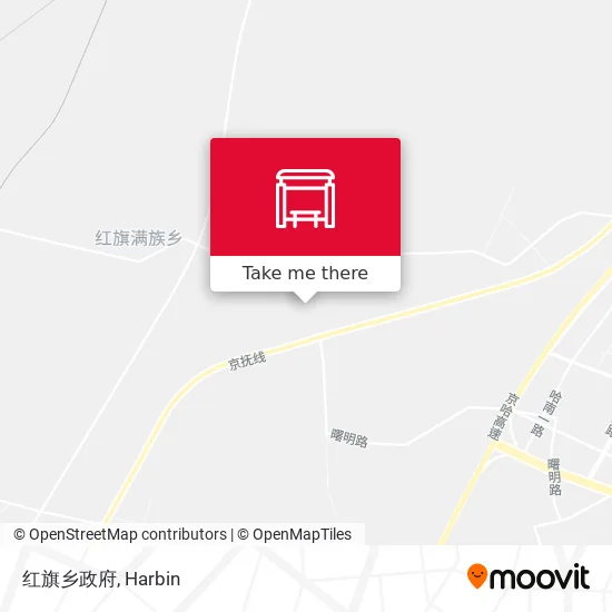红旗乡政府 map