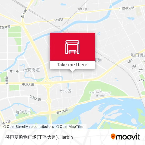 盛恒基购物广场(丁香大道) map