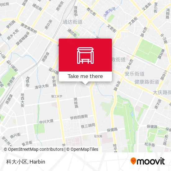 科大小区 map