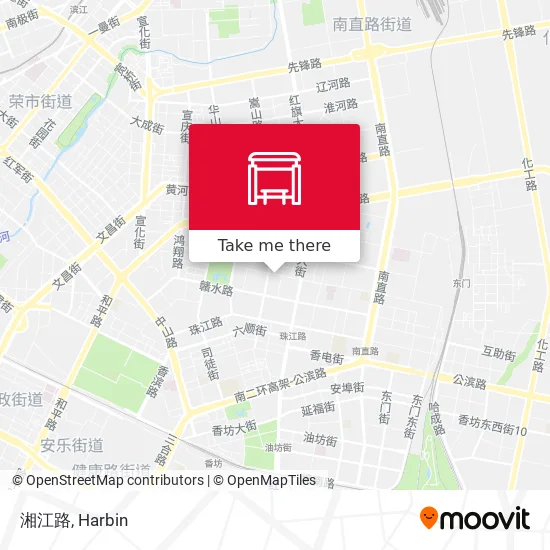 湘江路 map