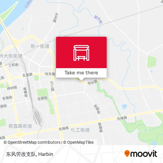 东风劳改支队 map