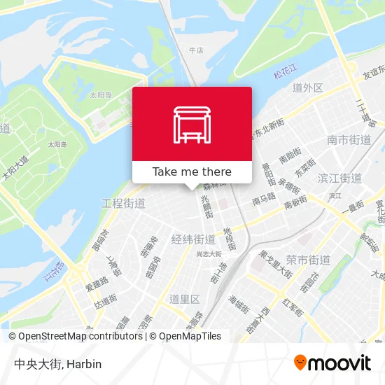 中央大街 map