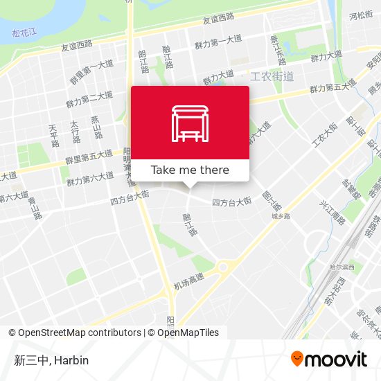 新三中 map