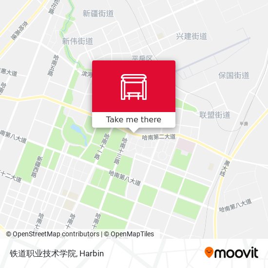 铁道职业技术学院 map