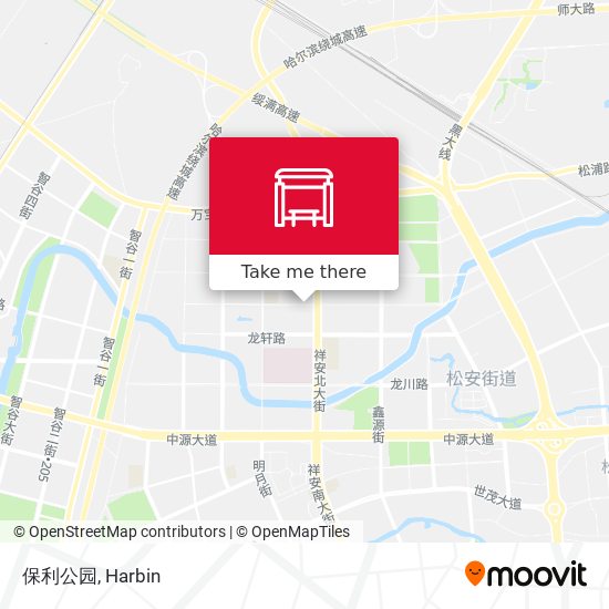 保利公园 map