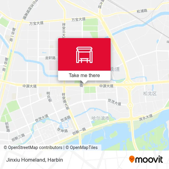 Jinxiu Homeland map