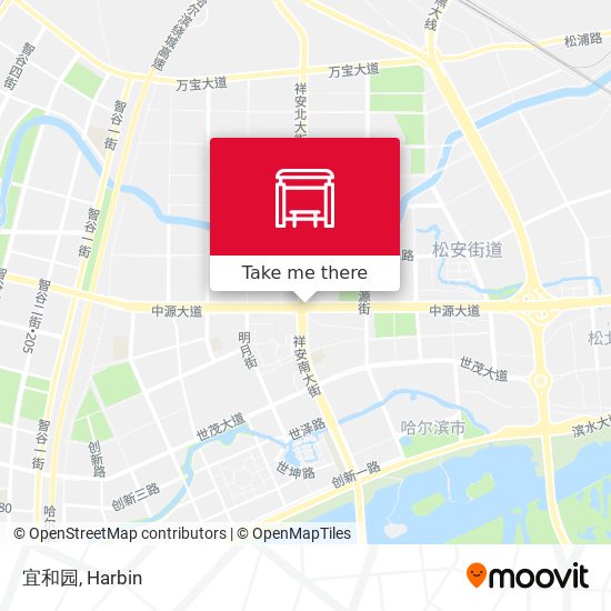 宜和园 map