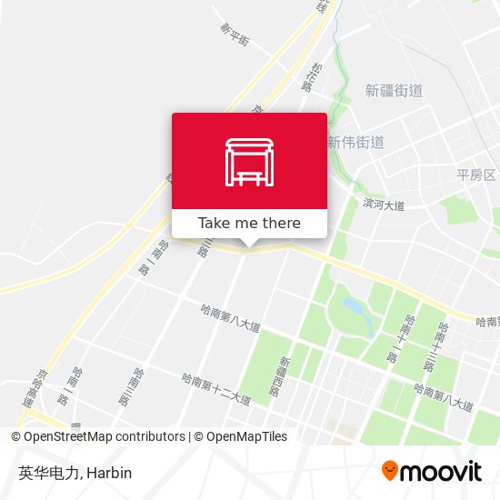 英华电力 map