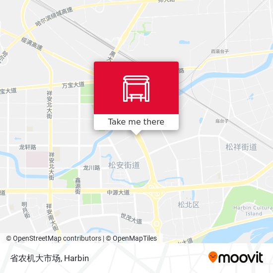 省农机大市场 map