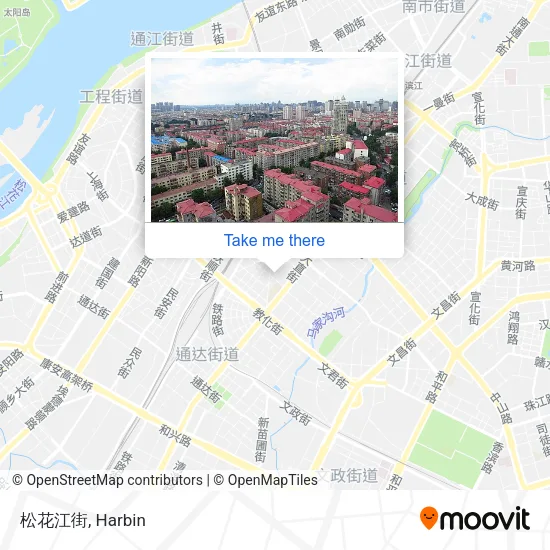 松花江街 map