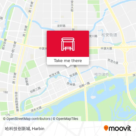 哈科技创新城 map