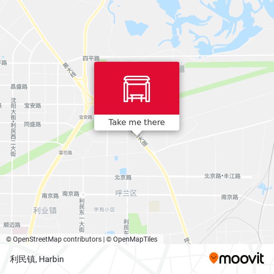 利民镇 map