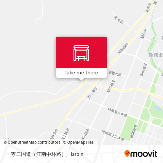 一零二国道（江南中环路） map